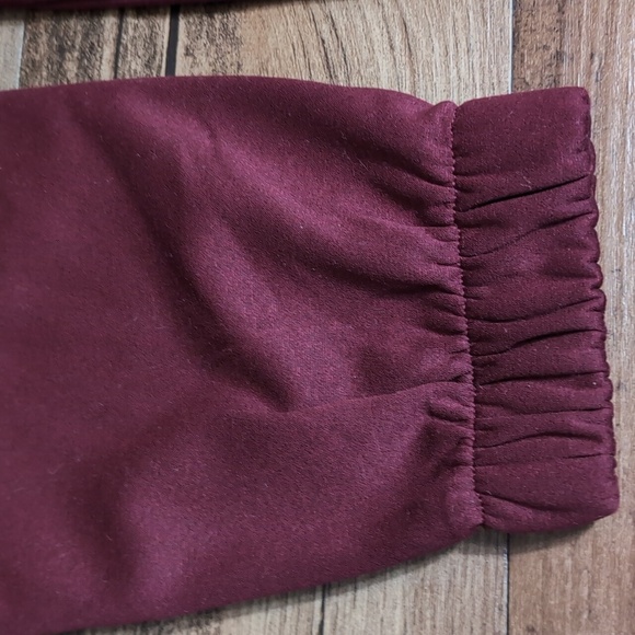 The North Face Jazzer Full Zip Extra Long Hoodie Size Medium in Oxblood Crimson - Picture 7 of 11